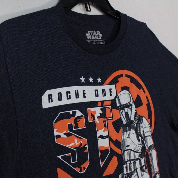 Star Wars T-Shirt Fifth Sun Short Sleeve Medium Rogue One - Picture 2 of 9